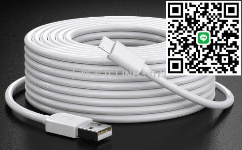 【卓越優選館】安卓micro usb數據線超長10m適用小米攝像頭Type-c 電線tpc行車記錄儀加長線