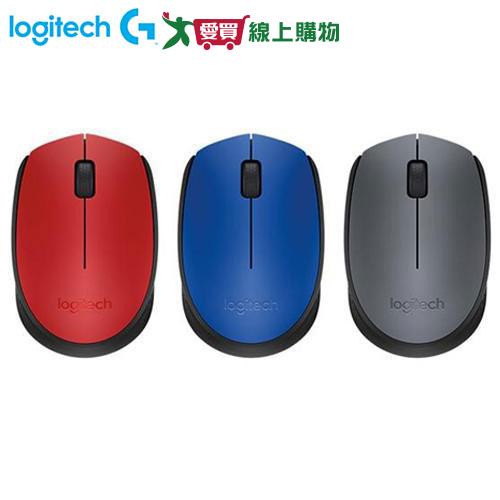 Logitech羅技 無線滑鼠M171-紅【台灣公司貨】【愛買】