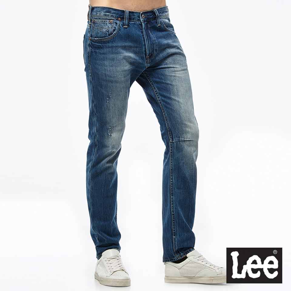 Lee 707 中腰小直筒牛仔褲