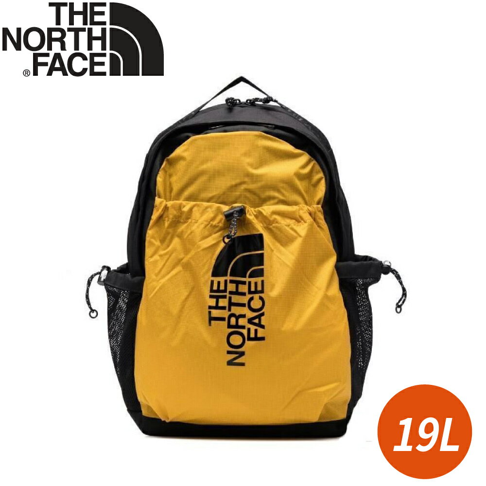 【The North Face 19L 便捷舒適休閒後揹包《薑黃》】52TB/電腦包/雙肩揹包/通勤揹包/休閒揹包