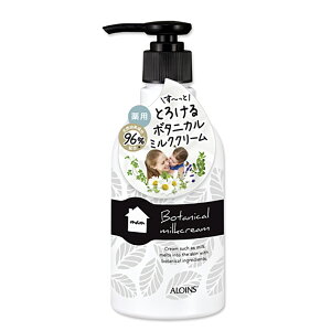 日本 【ALOINS】Mam Botanical 清爽保濕植物奶霜-300g