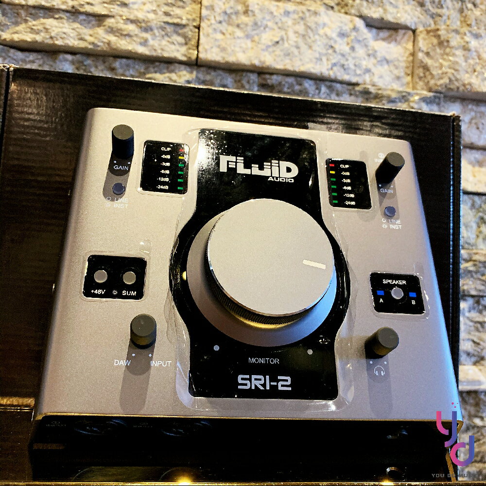現貨免運 贈專用線材/錄音軟體 Fluid Audio SRI-2 2i4 聲卡 錄音 介面 編曲 兩組輸出 可控制