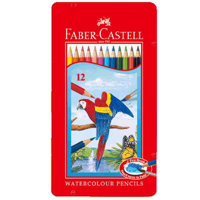 FABER-Castell 水性色鉛筆12/24/36/48色/盒