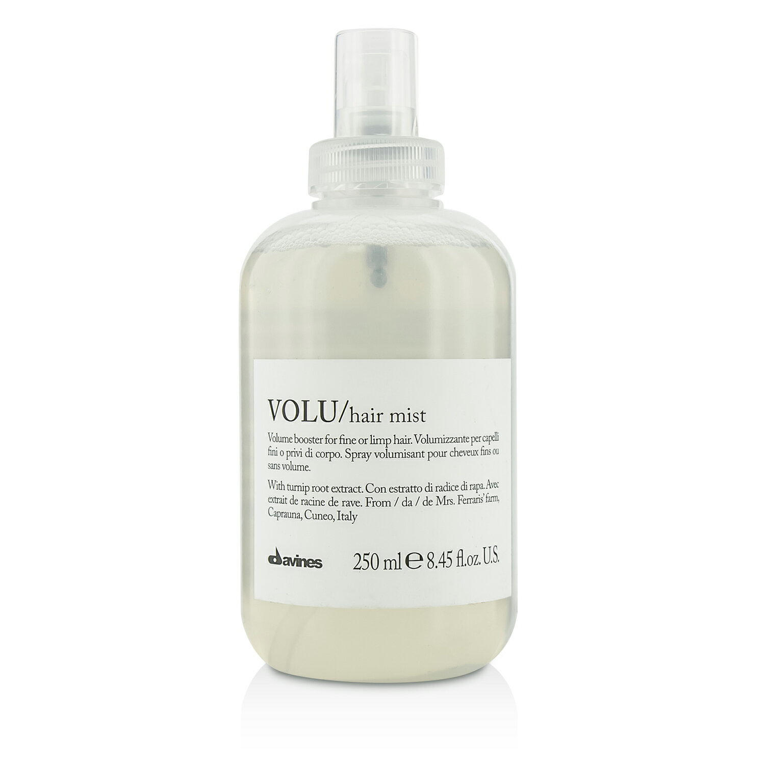 特芬莉(達芬尼斯) Davines - 羽露/輕柔護髮噴霧Volu Hair Mist Volume Booster(細軟髮質)
