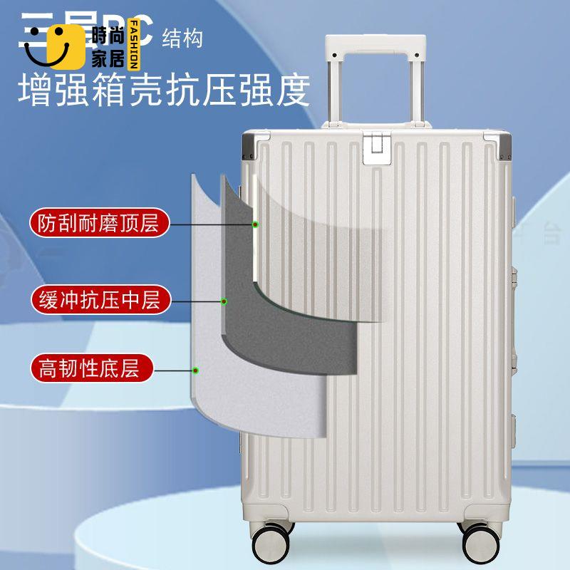 免運 行李箱 拉杆箱 旅行箱 密碼箱 多功能行李箱女拉桿箱男鋁框可充電大容量旅行20寸登機密碼皮箱子特惠/店長優選 全館折扣 售後保障 工廠現貨 開立發票 s5329