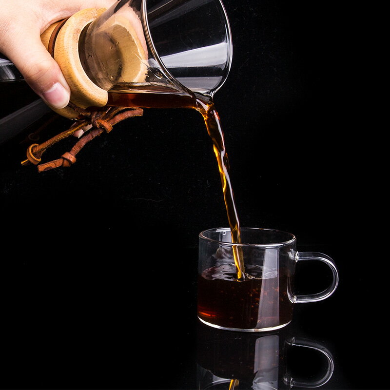 壹銘咖啡 玻璃咖啡杯Espresso濃縮杯單品咖啡杯美式分享杯歐美范
