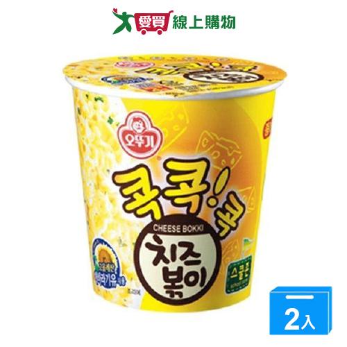 韓國不倒翁起司風味乾拌杯麵 55g【兩入組】【愛買】