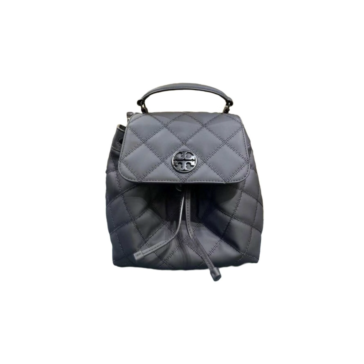精選★TORY BURCH TB-Willa 休閒時尚萎格翻蓋磨砂小羊皮 女款中號揹包雙肩包 145276~【母親節禮物★菲尼斯 國際精品3折起 春夏新品 換季下殺】