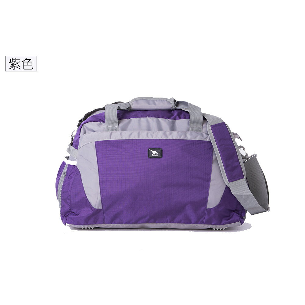 【Gougea】輕量抗撕裂旅行袋/手提袋/側背袋(7035 紫色)【威奇包仔通】