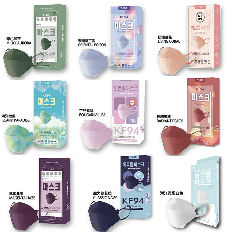 久富餘 KF94 四層醫療防護 醫用口罩(10入/盒)原廠公司貨 唯康藥局
