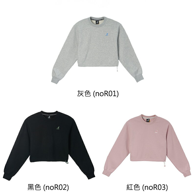 KANGOL 長袖T恤 短版 女款 64521002