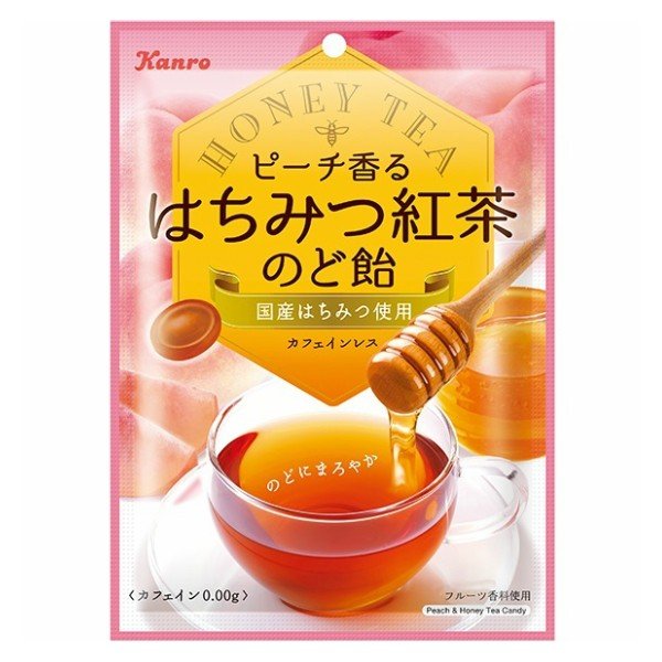 蜜桃蜂蜜紅茶風味喉糖
