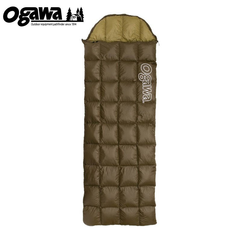 ├登山樂┤日本 Ogawa DOWN SCHLAF 500睡袋BROWN # OGAWA-SCHLAF500