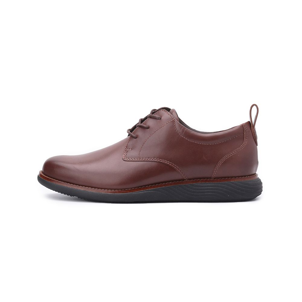 Clarks NOVAJOY UP 休閒皮鞋 深棕 CLM78039D 男鞋