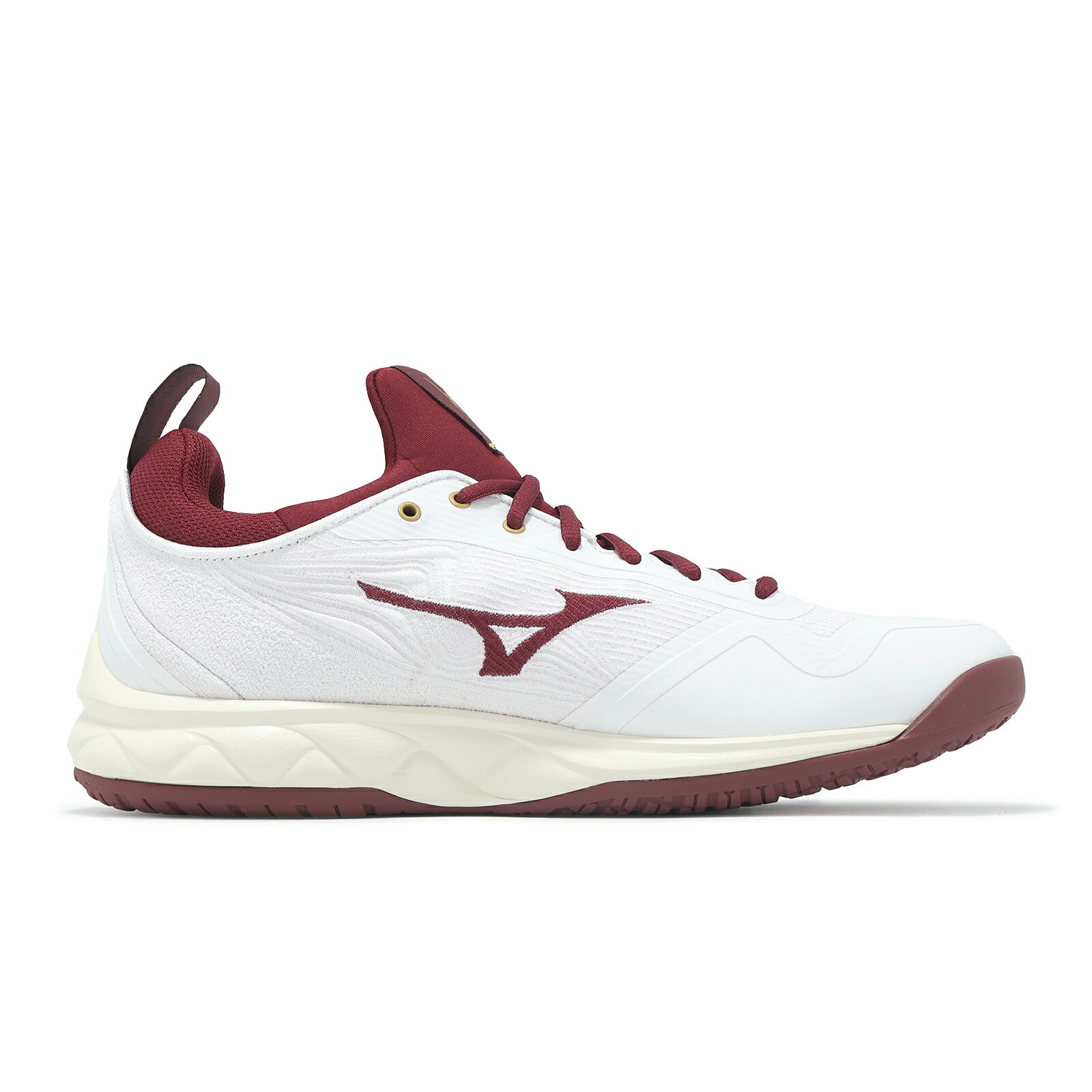 Mizuno 排球鞋 Wave Luminous 2 男鞋 白 紅 襪套 緩衝 室內運動 羽排鞋 美津濃 V1GA2120-45 1