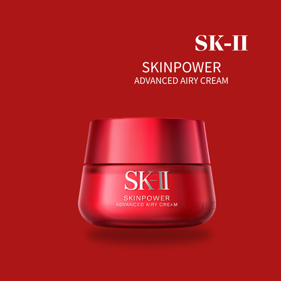 【SK-II】SKINPOWER 致臻肌活能量輕盈活膚霜80g 大紅瓶 清爽版