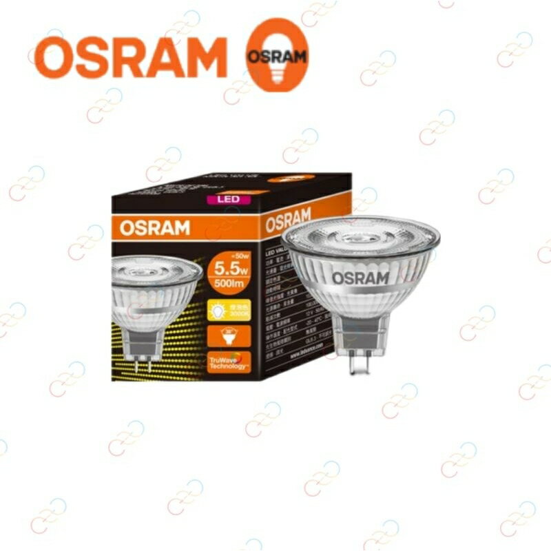(A Light)附發票 OSRAM 歐司朗 LED 12V MR16 3W 4.5W 5.5W 杯燈 反射型 變壓器