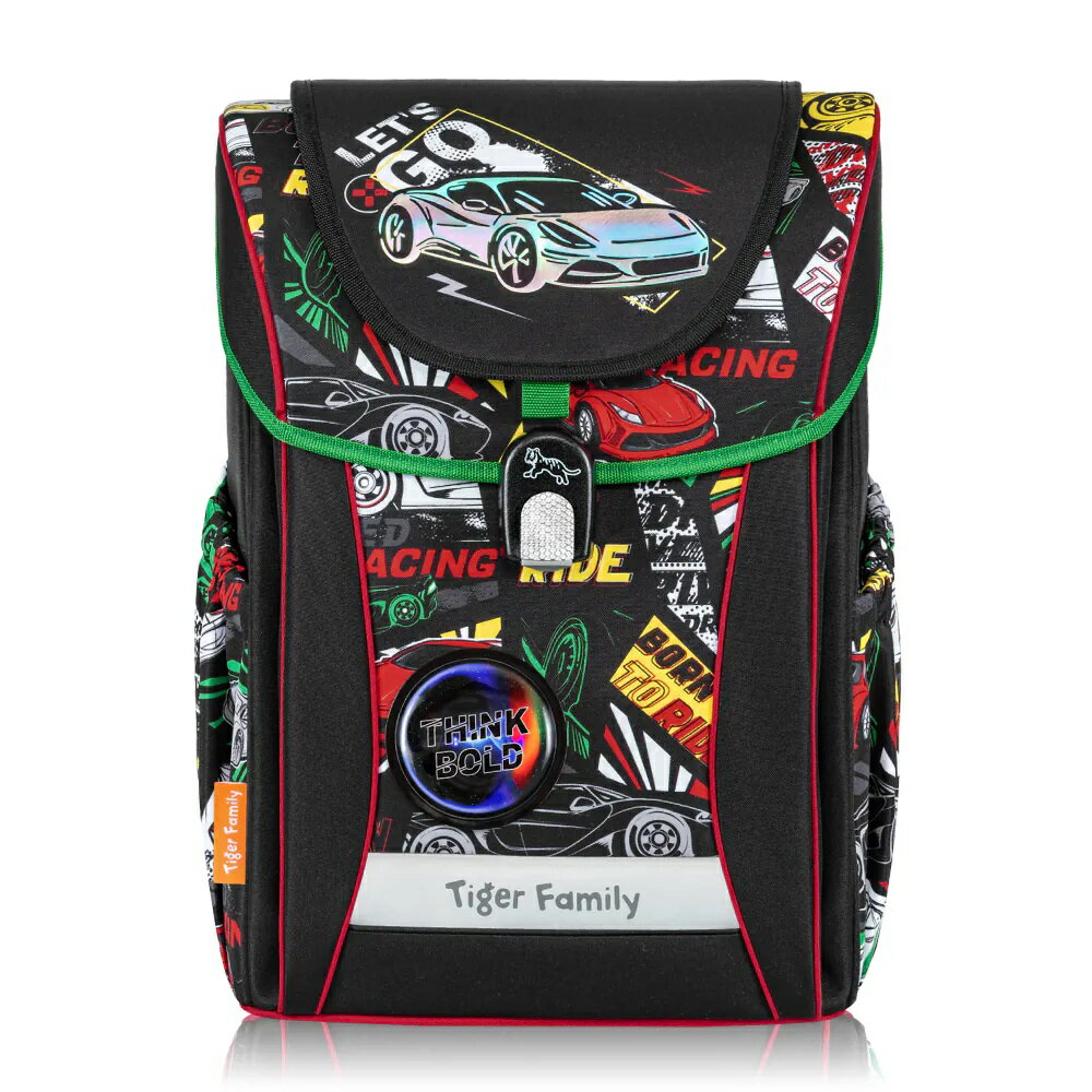 Tiger Family 學院風 超輕量護脊書包 Pro 2S- 賽車風暴 H8845 (TGJY-088A)