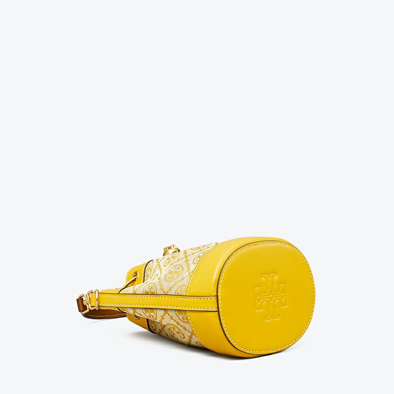 精選★TORYBURCHTMONOGRAM提花迷你單肩斜跨手提水桶包80534   (預購)~【夏日美包★菲尼斯 國際精品↘3折起】 3