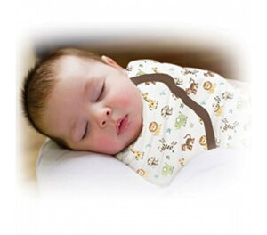 Summer Infant SwaddleMe 懶人包巾0~3m S號 動物園