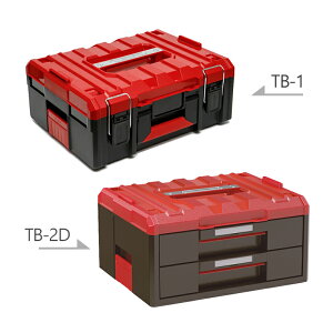 樹德 TB-1單層 / TB-2D雙層 職人旗艦重載工具箱 收納箱 手提箱 零件箱 置物箱 器材箱 多功能工具箱 螺絲箱
