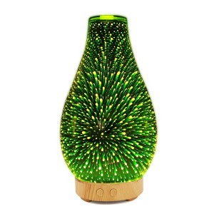 【出口外貿】花瓶香薰機3D玻璃加濕器 空氣凈化器 家用外貿香薰機