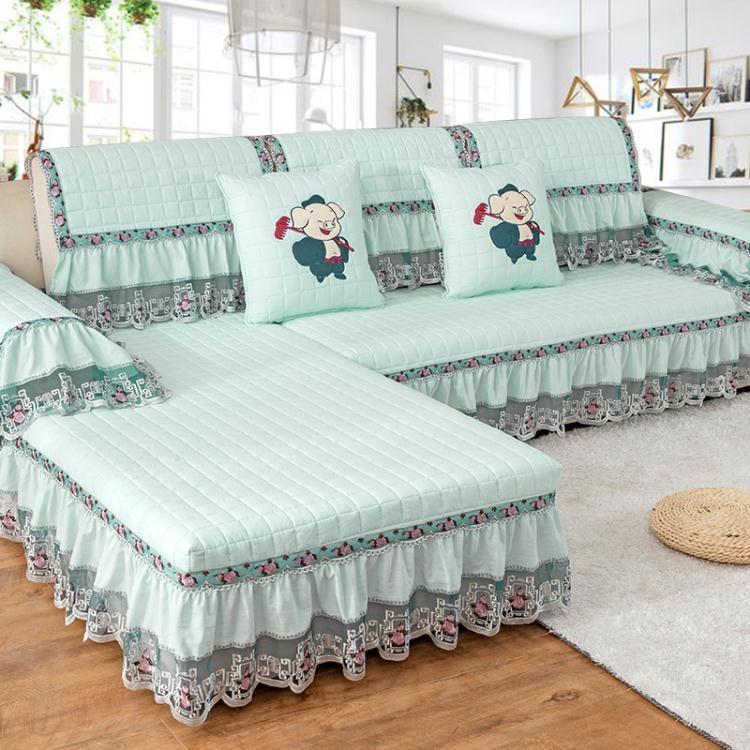 沙发套 歐式沙發墊布藝四季通用沙發套罩全包萬能套沙發巾全蓋網紅坐墊子 樂樂百貨