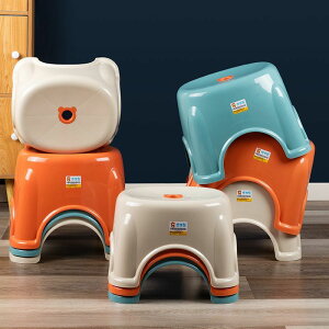 新款塑料兒童凳子幼兒園寶寶椅子圓凳家用矮凳防滑加厚熟膠小板凳