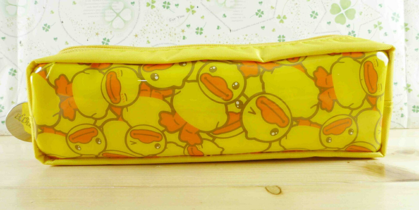 【震撼精品百貨】B.Duck 黃色小鴨 筆袋-滿版圖案 震撼日式精品百貨