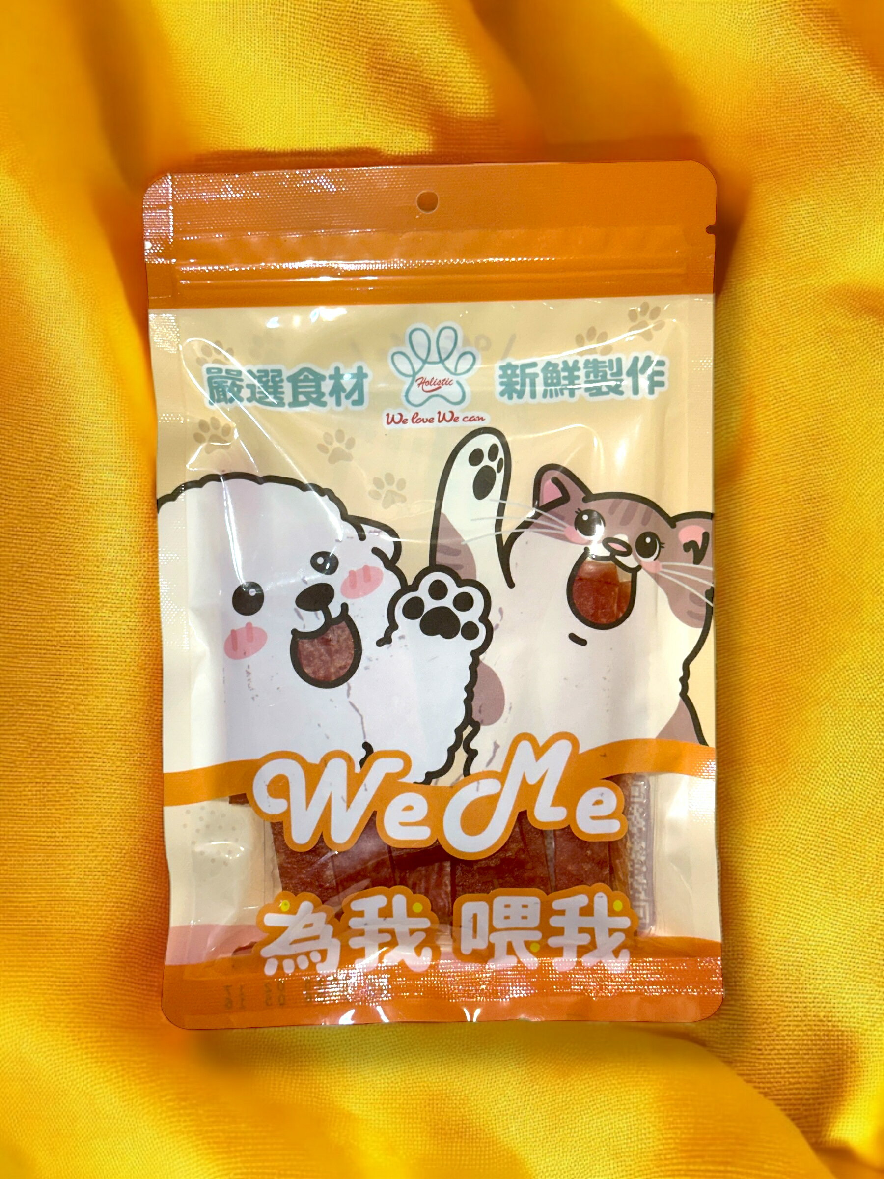 【We Me 為我 喂我】冠罐寵物點心｜嫩雞肉條🍗 雙口味紅藜麥/地瓜｜軟Q口感｜條狀設計好餵不過量✨｜美味輕鬆享！ 4
