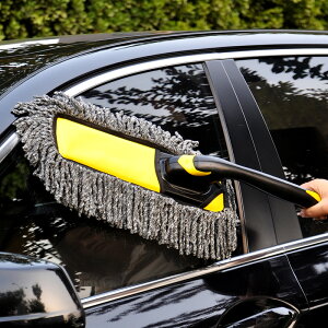 汽車用蠟拖除塵撣子折疊式蠟刷擦車洗車拖把清潔用品工具