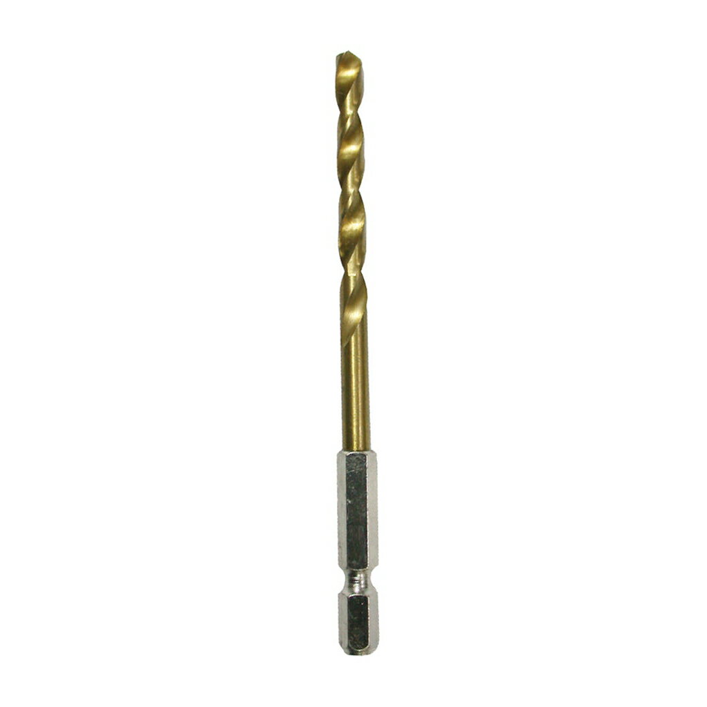 Panrico百利世 AF001050 HSS鍍鈦金屬鑽頭 5.0mm 六角柄 金屬鑽尾