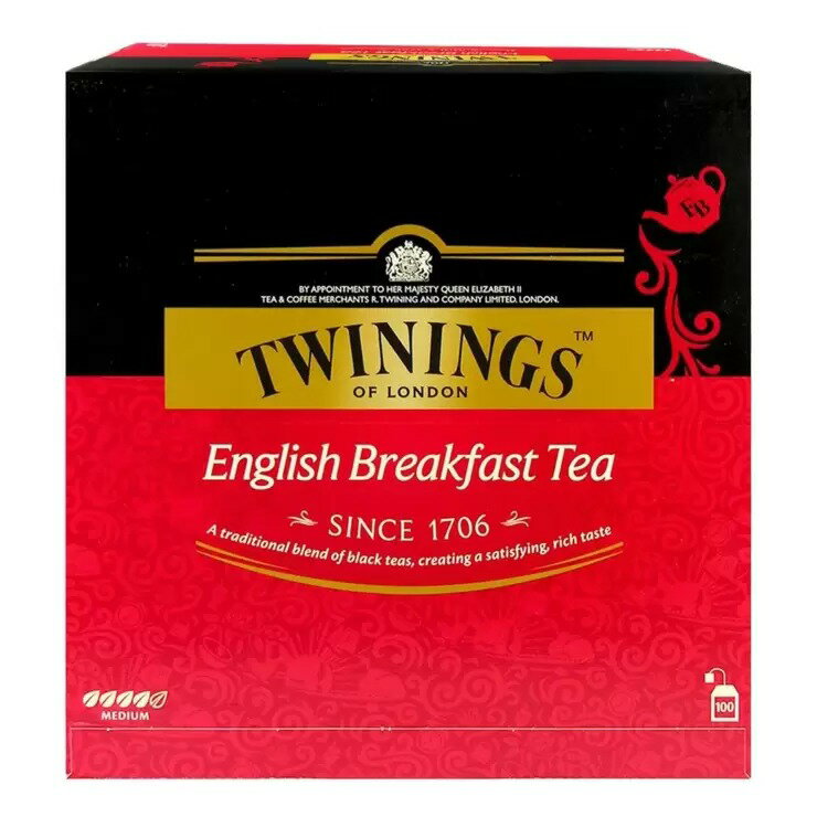 【10%點數回饋】Twinings 早餐茶 2公克 X 100包