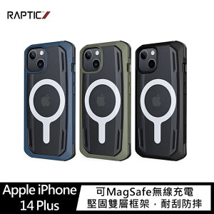 【愛瘋潮】 99免運 手機殼 RAPTIC Apple iPhone 14 Plus Secure Magsafe 保護殼【APP下單最高22%點數回饋】