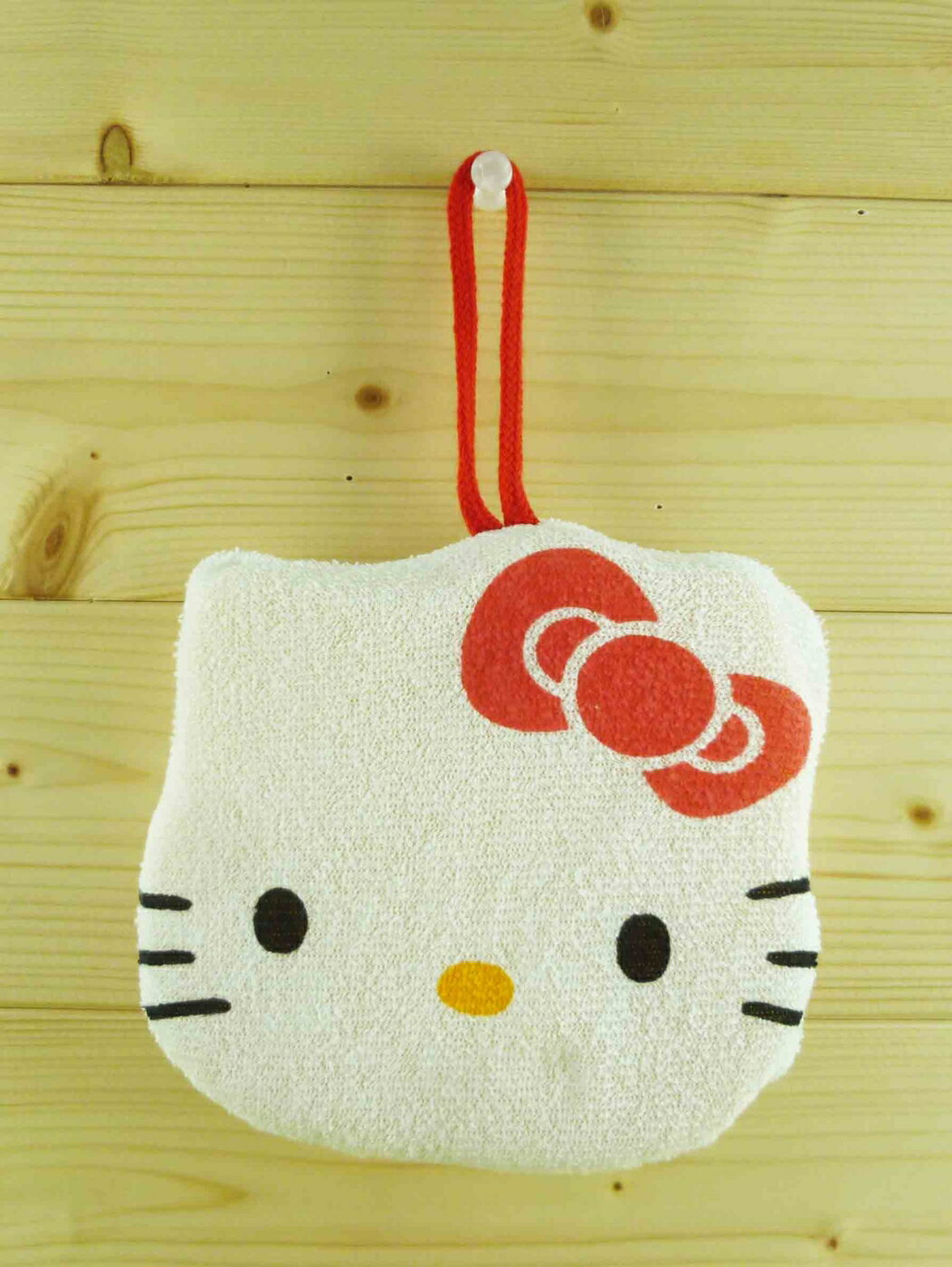 【震撼精品百貨】Hello Kitty 凱蒂貓 沐浴海綿-臉造型【共1款】 震撼日式精品百貨