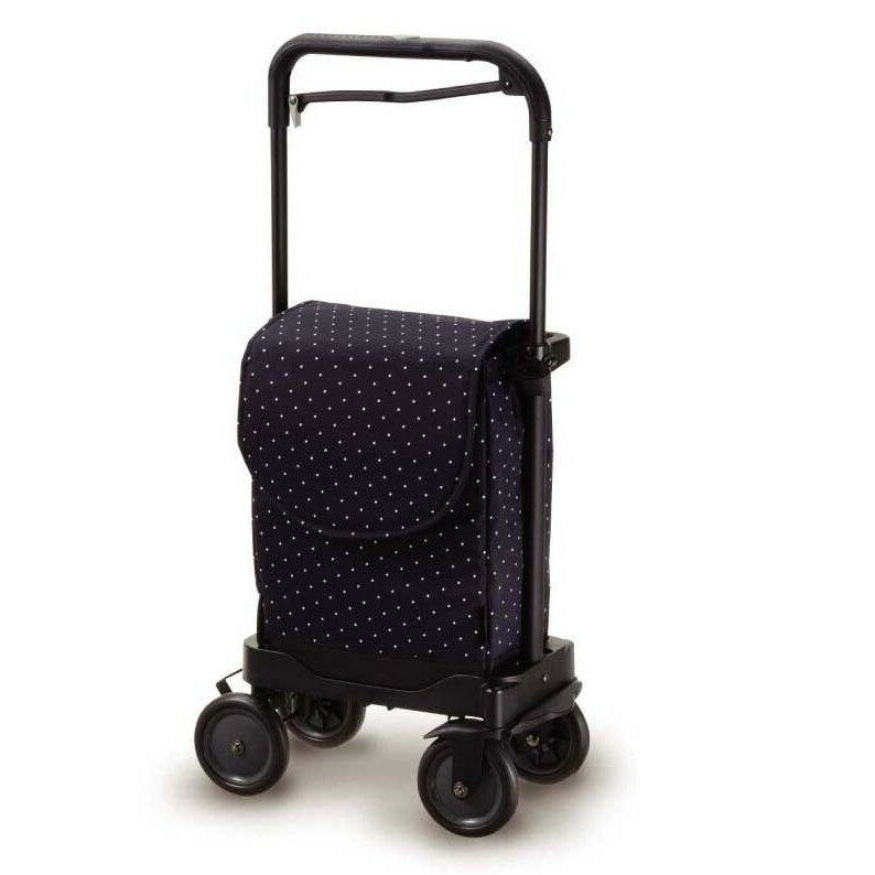 日本利其爾Richell購物步行車R092(星空藍)帶輪型助步車/步行輔助車/散步車/助行椅