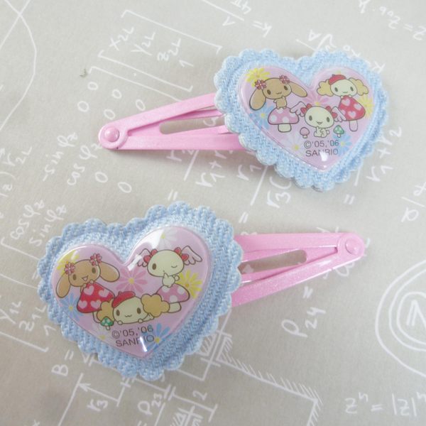 【震撼精品百貨】大耳狗 Cinnamoroll 髮夾-磨菇 震撼日式精品百貨