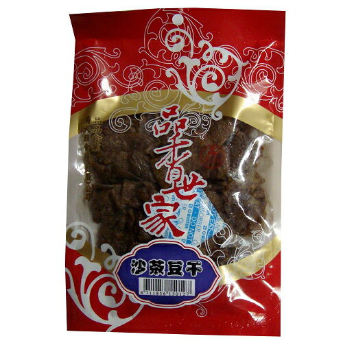 桃園大溪品香世家品品黃大目-沙茶豆乾115g【愛買】