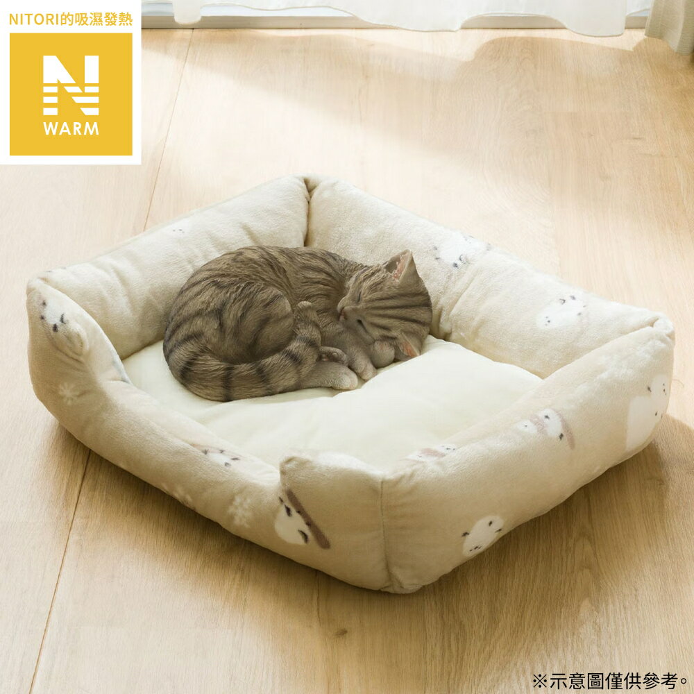 吸濕發熱 寵物床 方 長尾山雀 N WARM SHIMAENAGA M NITORI宜得利家居