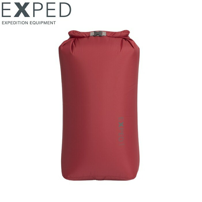 Exped Fold Drybag 22升背包防水袋/防水內袋/防水內套 XL 寶石紅 99386