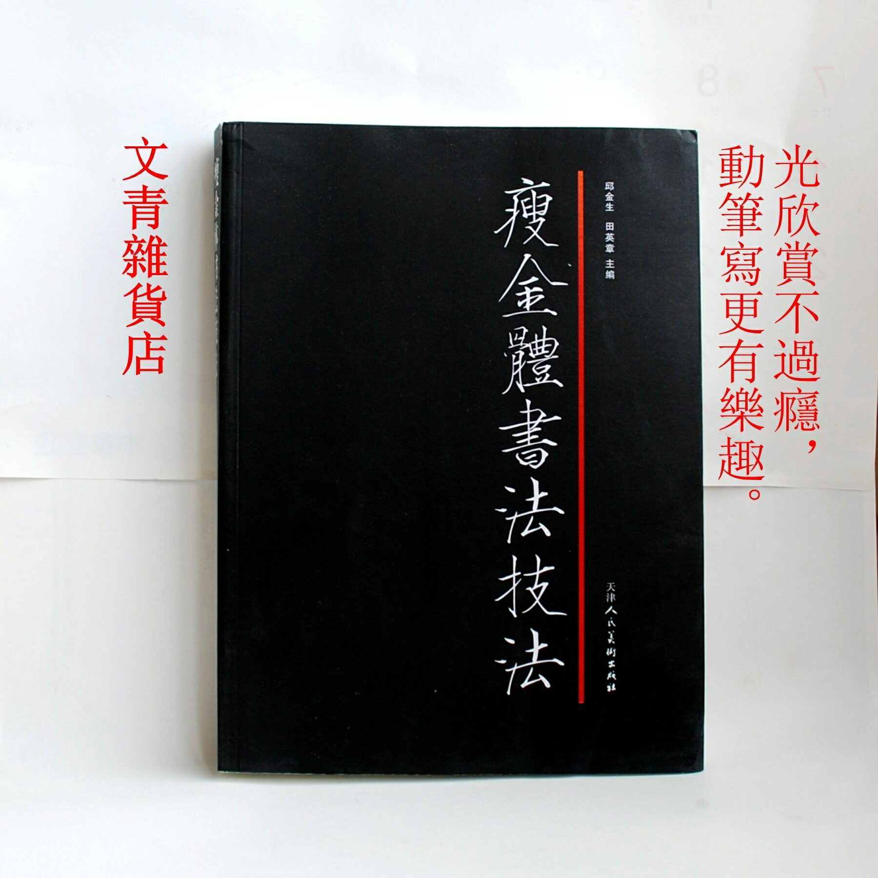 文青雜貨店「瘦金體書法技法」 光是欣賞不過癮 想自己親筆練一練嗎？這本是研討技法最完整的高階指導書