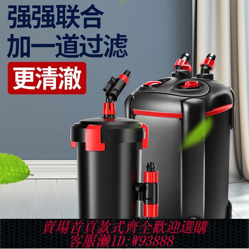 【最低價 公司貨】瘋狂水草魚缸凈水過濾桶免換水循環客廳過濾器外接迴圈家用