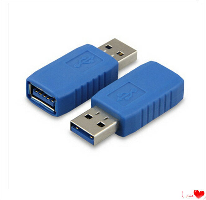 直拍USB3.0公對母高速轉接頭 電腦USB3.0公母頭 3.0公轉母延長頭