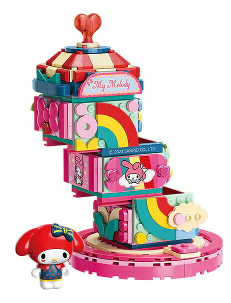 《Qman 啟蒙積木 》keepplay 三麗鷗 馬戲團系列 美樂蒂 東喬精品百貨