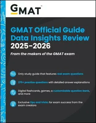 GMAT Official Guide Data Insights Review 2025 - 2026: Book + Online Question Bank (1版) Gmac (Graduate Management Admission Coun 2025 John Wiley