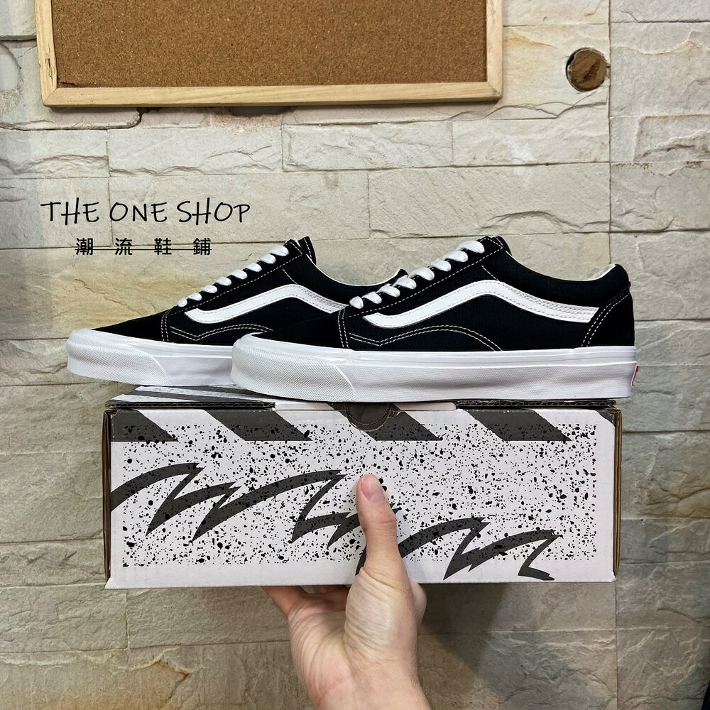 TheOneShop VANS Og Old Skool VAULT 黑色黑白經典款基本款VN0A4P3XOIU