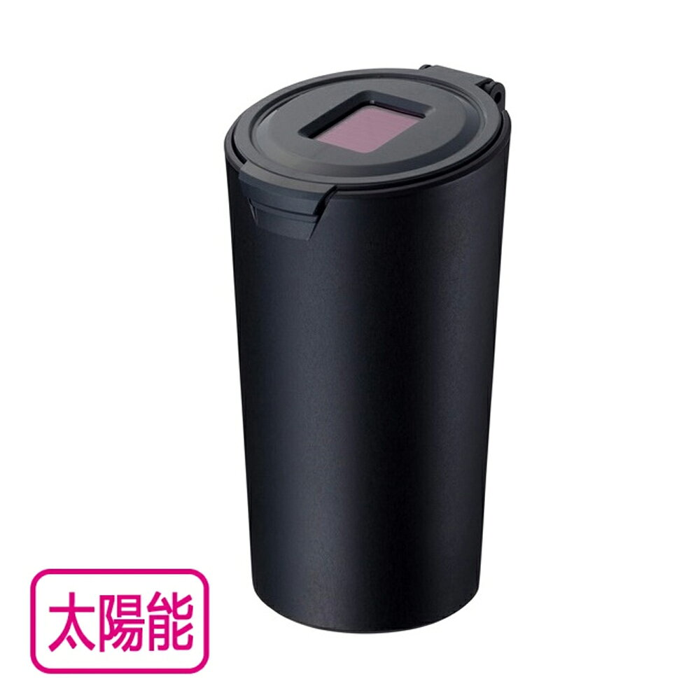 SEIKO 太陽能夜間感應式 LED燈白光 可全開式煙灰缸 ED-246