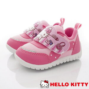 卡通-Hello Kitty2021春夏休閒鞋系列-721005桃(寶寶段)