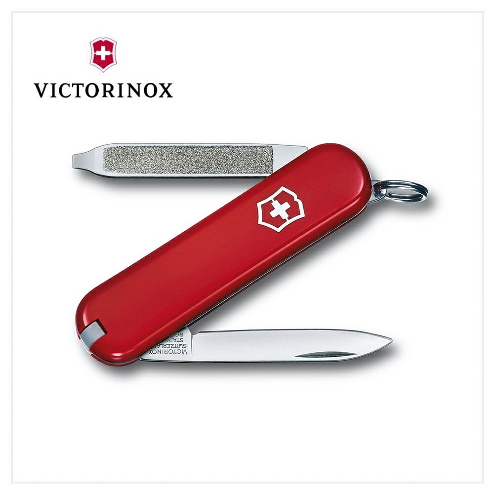 VICTORINOX 瑞士維氏 瑞士刀 6用 58mm 紅 0.6123