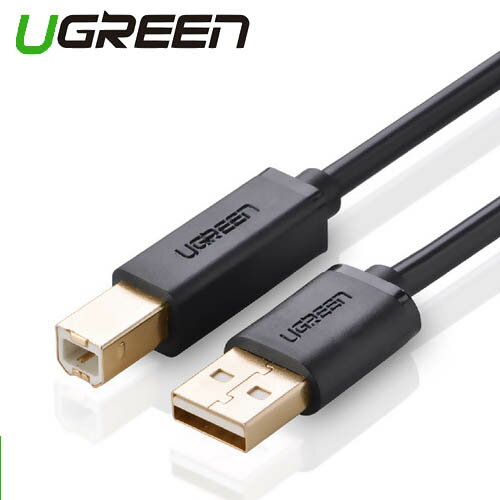 【現折$50 最高回饋3000點】 UGREEN 綠聯 USB A to B印表機多功能傳輸線 3m